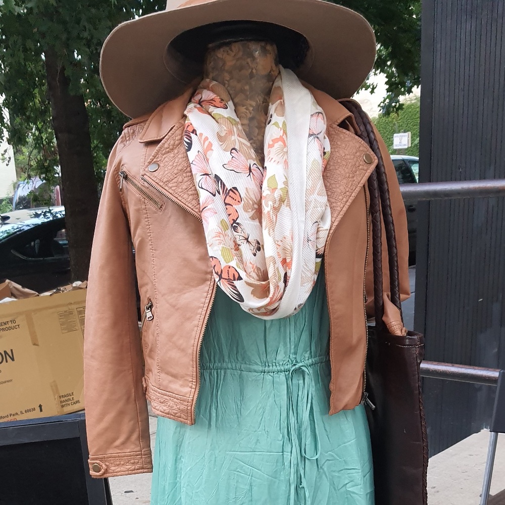 Vegan Leather  Jacker